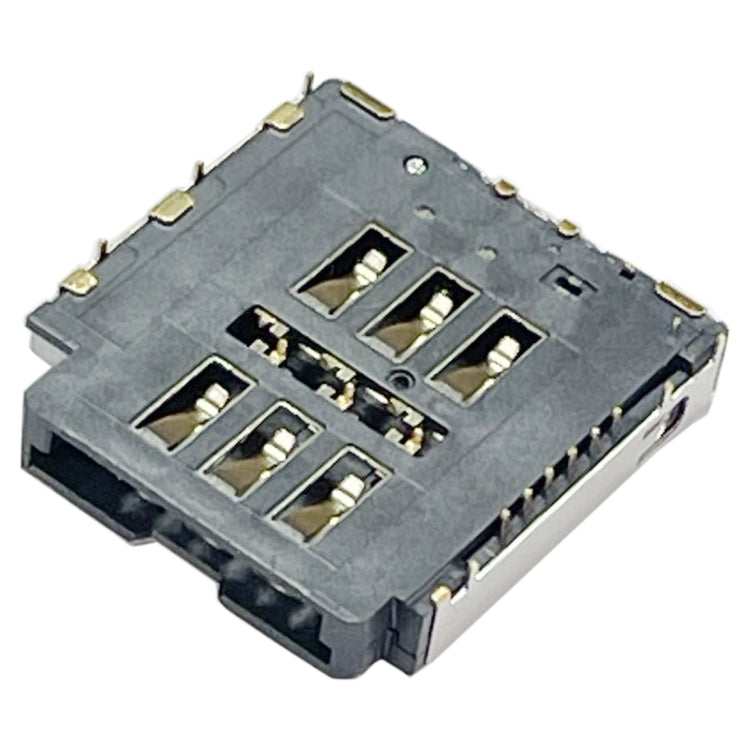 Double SIM Card Reader Socket for iPhone 13 Pro, For iPhone 13 Pro(Double SIM)