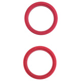2 PCS Rear Camera Glass Lens Metal Outside Protector Hoop Ring for iPhone 13 mini, For iPhone 13 mini