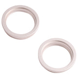 2 PCS Rear Camera Glass Lens Metal Outside Protector Hoop Ring for iPhone 13 mini, For iPhone 13 mini