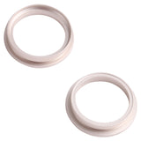 2 PCS Rear Camera Glass Lens Metal Outside Protector Hoop Ring for iPhone 13 mini, For iPhone 13 mini
