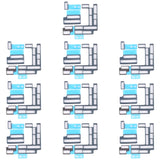 10 Sets Mainboard FPC Connector Sponge Foam Pads for iPhone 13 Pro, For iPhone 13 Pro
