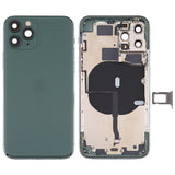 Battery Back Cover (with Side Keys & Card Tray & Power + Volume Flex Cable & Wireless Charging Module) for iPhone 11 Pro, For ip11 Pro, For iPhone11 Pro, For iPhone 11 Pro