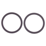2 PCS Rear Camera Glass Lens Metal Protector Hoop Ring for iPhone 12 Mini, For iPhone 12 Mini