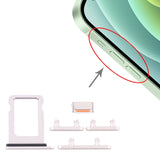 SIM Card Tray + Side Keys for iPhone 12 Mini, For iPhone 12 Mini (Single card)
