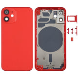 Back Housing Cover with SIM Card Tray & Side  Keys & Camera Lens for iPhone 12 mini(Green), For iPhone 12 mini, For iPhone 12 mini(Purple)