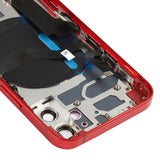 Battery Back Cover Assembly (with Side Keys & Speaker Ringer Buzzer & Motor & Camera Lens & Card Tray & Power Button + Volume Button + Charging Port & Wireless Charging Module) for iPhone 12 Mini, For iPhone 12 Mini (Assembly)