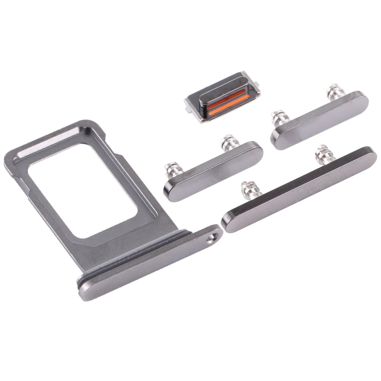 SIM Card Tray + Side Keys for iPhone 12 Pro Max, For iPhone 12 Pro Max (Single card)