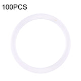 100 PCS Rear Camera Waterproof Rings for iPhone X-12 Pro Max, 100pcs for iPhone X-12 Pro Max (Black), 100pcs for iPhone X-12 Pro Max (White)