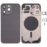 Back Housing Cover with SIM Card Tray & Side  Keys & Camera Lens for iPhone 13 Pro, For iPhone 13 Pro(with SIM Card Tray), For iPhone 13 Pro (with SIM Card Tray), For iPhone 13 Pro