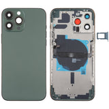 For iPhone 13 Pro Max Battery Back Cover with Side Keys & Card Tray & Power + Volume Flex Cable & Wireless Charging Module, For iPhone 13 Pro Max(Assembly)