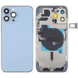 For iPhone 13 Pro Max Battery Back Cover with Side Keys & Card Tray & Power + Volume Flex Cable & Wireless Charging Module, For iPhone 13 Pro Max(Assembly)