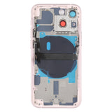 For iPhone 13 mini Battery Back Cover with Side Keys & Card Tray & Power + Volume Flex Cable & Wireless Charging Module, For iPhone 13 mini (Assembly)