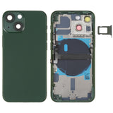 For iPhone 13 mini Battery Back Cover with Side Keys & Card Tray & Power + Volume Flex Cable & Wireless Charging Module, For iPhone 13 mini (Assembly)