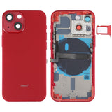 For iPhone 13 mini Battery Back Cover with Side Keys & Card Tray & Power + Volume Flex Cable & Wireless Charging Module, For iPhone 13 mini (Assembly)