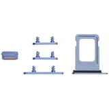 SIM Card Tray + SIM Card Tray + Side Keys for iPhone 14, For iPhone 14