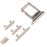 SIM Card Tray + SIM Card Tray + Side Keys for iPhone 14 Pro Max, For iPhone 14 Pro Max