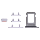 SIM Card Tray + SIM Card Tray + Side Keys for iPhone 14 Pro Max, For iPhone 14 Pro Max