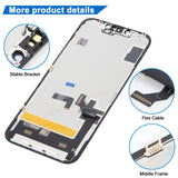 JK Soft OLED LCD Screen For iPhone 14, For iPhone 14 (JK Soft OLED)