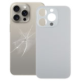 For iPhone 15 Pro Easy Replacement Big Camera Hole Glass Back Battery Cover, For iPhone 15 Pro(Not Disassemble)