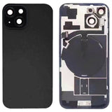 For iPhone 15 Glass Battery Back Cover with Flash Bracket + Wireless Charging Module, For iPhone 15