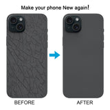 For iPhone 15 Glass Battery Back Cover with Flash Bracket + Wireless Charging Module, For iPhone 15