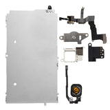 6 in 1 for iPhone 5s LCD Repair Accessories Part Set, For iPhone 5s (Black), For iPhone 5s (White)