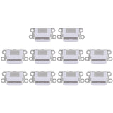 10 PCS Charging Port Connector for iPhone 6 / 6S, For iPhone 6 / 6S, For iPhone 6 / 6S (Light Grey)