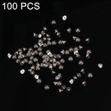 100 PCS SIM Card Snap Spring Screws for iPhone 6, For iPhone 6