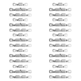 10 Sets for iPhone 6s Plus Rear Housing Side SIM Card Tray Ejection Spring Kit, For iPhone 6s Plus