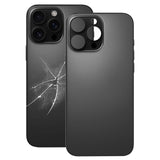 For iPhone 16 Pro Easy Replacement Big Camera Hole Glass Back Battery Cover, For iPhone 16 Pro(Not Disassemble)
