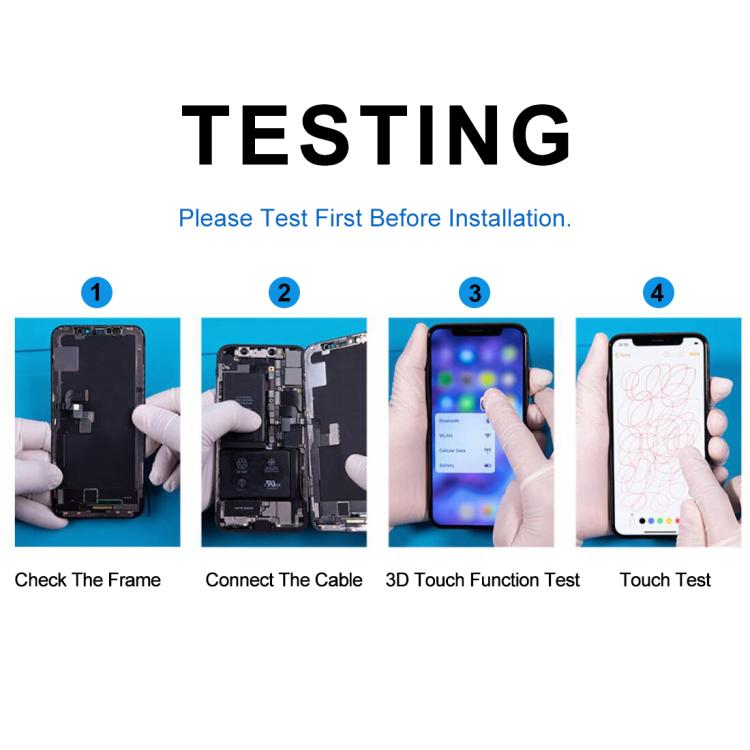 For iPhone 16 Plus HD+ incell Screen with Digitizer Full Assembly, For iPhone 16 Plus(HD+ incell)