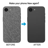 For iPhone 16e Glass Battery Back Cover, For iPhone 16e(with Camera Lens), For iPhone 16e(with Camera Lens Frame)