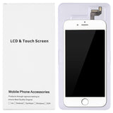 50 PCS Cardboard Packaging White Box for iPhone 6s Plus & 6 Plus LCD Screen, Packaging Box for 6s Plus & 6 Plus