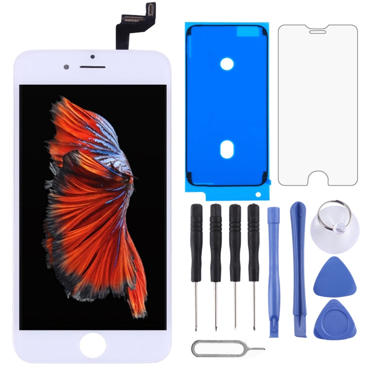 LCD Screen with Frame for iPhone 6s, 3 in 1 for i6s with Frame White, 3 in 1 for i6s with Frame Black