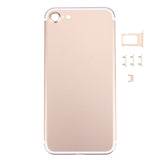 5 in 1 for iPhone 7 (Back Cover + Card Tray + Volume Control Key + Power Button + Mute Switch Vibrator Key) Full Assembly Housing Cover, For iPhone 7, For iPhone 7 with Side keys
