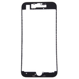 Front LCD Screen Bezel Frame for iPhone 7, For Phone 7 (Black), For iPhone 7