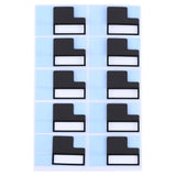 50 PCS for iPhone 7 Plus LCD Back Metal Plate Large Stickers