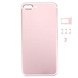 5 in 1 for iPhone 7 Plus (Back Cover + Card Tray + Volume Control Key + Power Button + Mute Switch Vibrator Key) Full Assembly Housing Cover, For iPhone 7 Plus, For iPhone 7P with Side keys