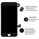 LCD Screen include Front Camera for iPhone 7 Plus, i7 Plus Black with Camera, i7 Plus White with Camera