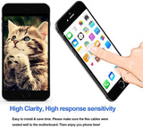 LCD Screen include Front Camera for iPhone 7 Plus, i7 Plus Black with Camera, i7 Plus White with Camera