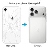Back Housing Cover with Appearance Imitation of iP17 Pro for iPhone XR, For iPhone XR to iP17 Pro