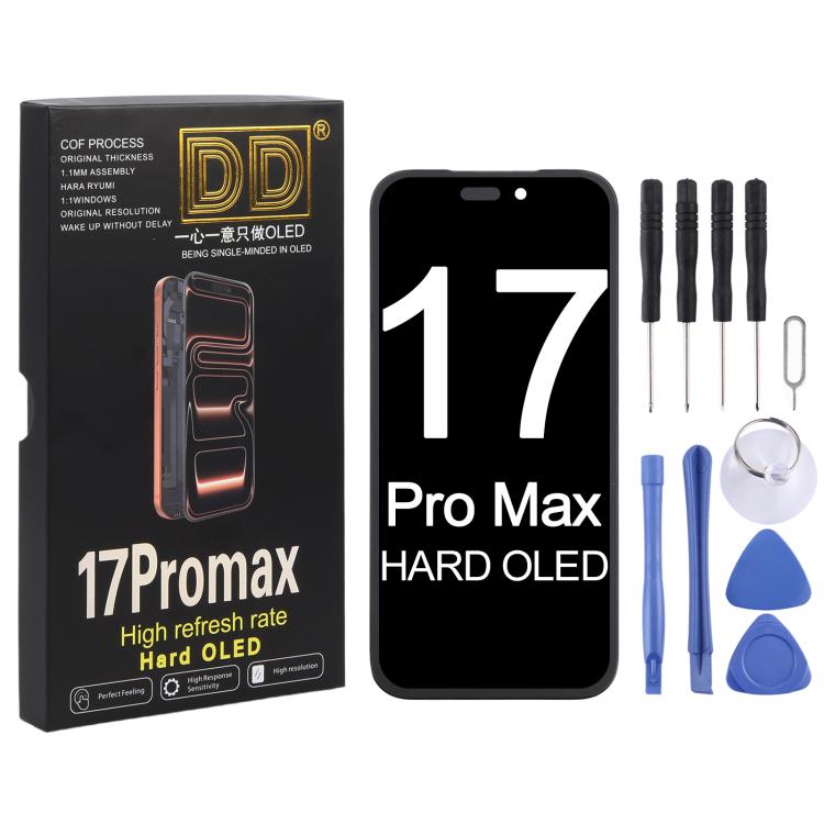 For iPhone 17 Pro Max DD Hard OLED Screen, For iPhone 17 Pro Max(Hard LCD)