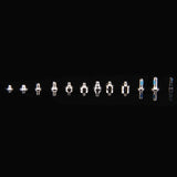 Repair Tools Complete Screws / Bolts Set for iPhone 7 Plus, For iPhone 7 Plus(Black), For iPhone 7 Plus(White)