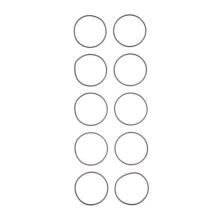 10 PCS Home Button Pads for iPhone 7 Plus & 7, For iPhone 7 Plus & 7