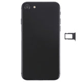 Battery Back Cover Assembly with Side Keys & Vibrator & Speaker Ringer Buzzer & Power Button + Volume Button Flex Cable & Card Tray for iPhone 8, For iPhone 8, For iPhone 8 (Full Assembly)