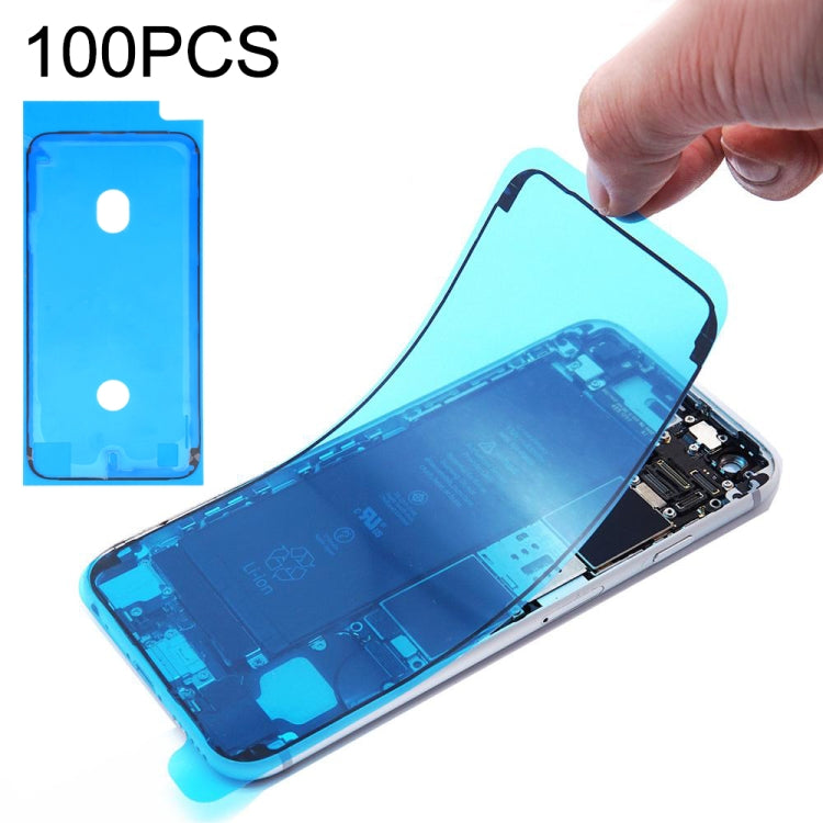 100 PCS LCD Frame Bezel Waterproof Adhesive Stickers for iPhone 8, 100 PCS for iPhone 8