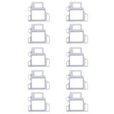 10 PCS Flash Light Positioning Ring for iPhone 8, For iPhone 8