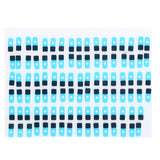 100 PCS Front Camera Black Double Adhensive Sticker for iPhone 8, For iPhone 8