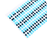 100 PCS Front Camera Black Double Adhensive Sticker for iPhone 8, For iPhone 8