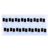 100 PCS LCD Display Flex Cable Black Adhesive Strip Sticker for iPhone 8, For iPhone 8